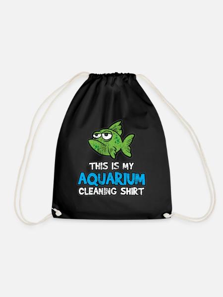 Aquarium - Turnbeutel - Schwarz