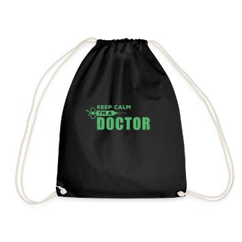 Médecin médecin Docteur Docteur Médecin - Sac de sport léger - noir - Devant