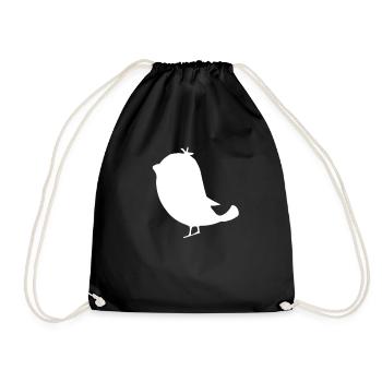 Observation d'oiseaux - Sac de sport léger - noir - Devant