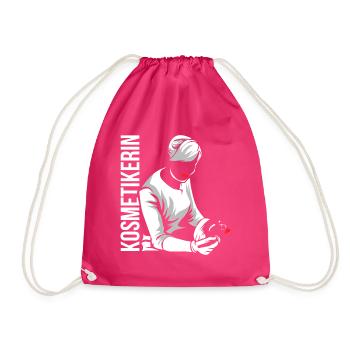 Kosmetikerin - Turnbeutel - Fuchsia - Vorne