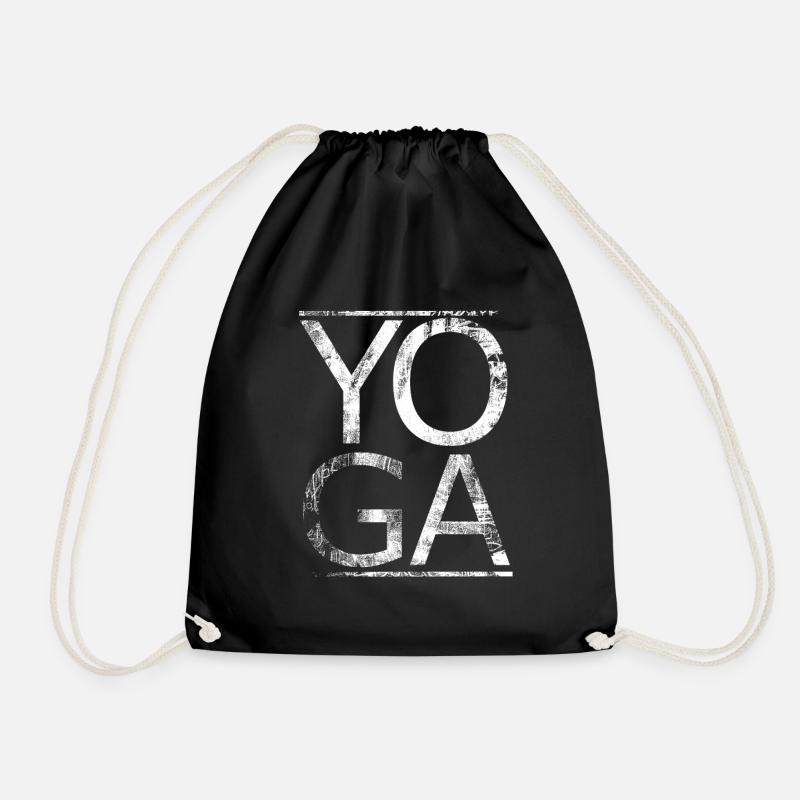 Yoga - Turnbeutel - Schwarz