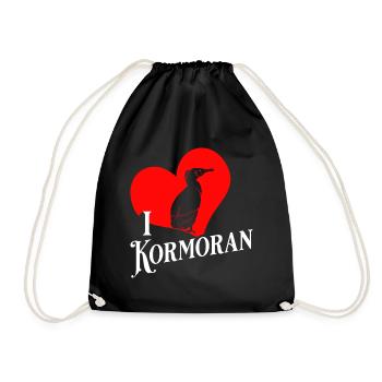 cormoran - Sac de sport léger - noir - Devant