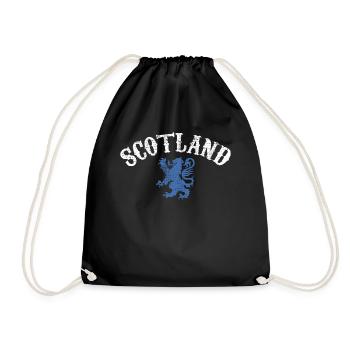Scotland Lion Rampant - Drawstring Bag - black - Front