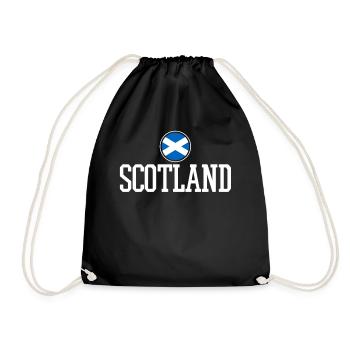Schottland Scott - Turnbeutel - Schwarz - Vorne