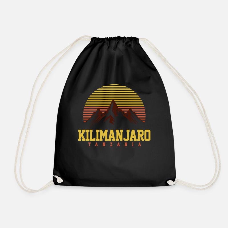 Kilimandjaro escalade - Sac de sport léger - noir
