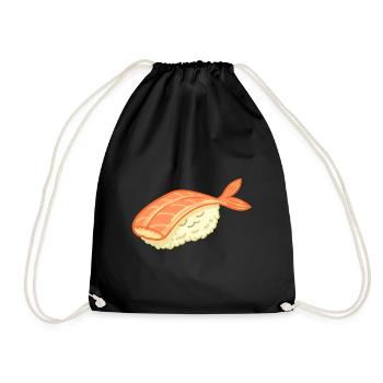 Baguettes Chinoises Sushi Maki Nigiri - Sac de sport léger - noir - Devant