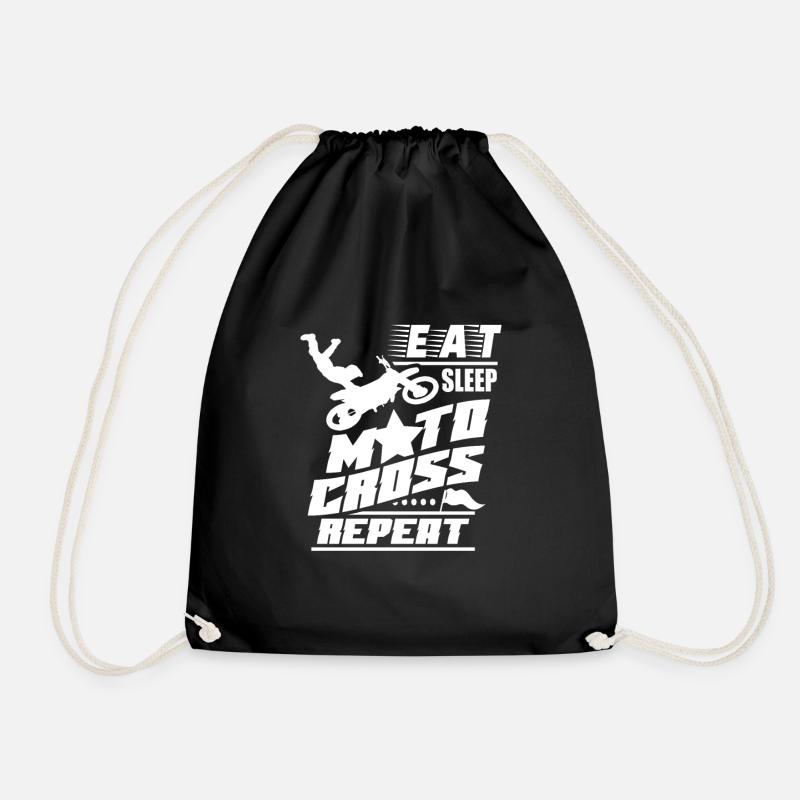 Motocross - Sac de sport léger - noir