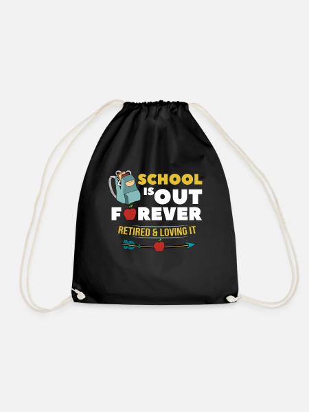 School Is Out Forever - Turnbeutel - Schwarz