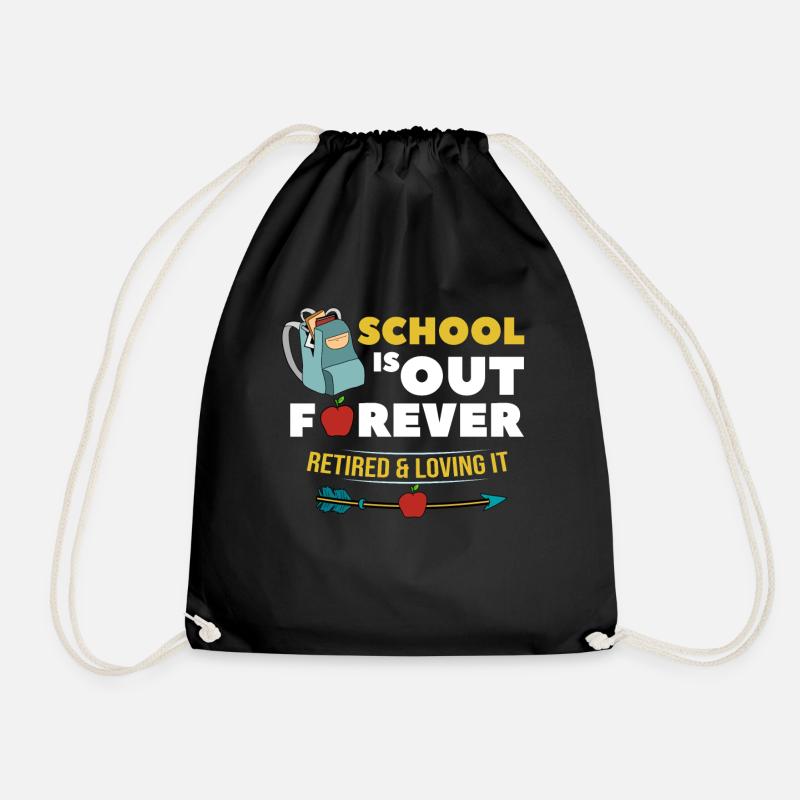 School Is Out Forever - Turnbeutel - Schwarz