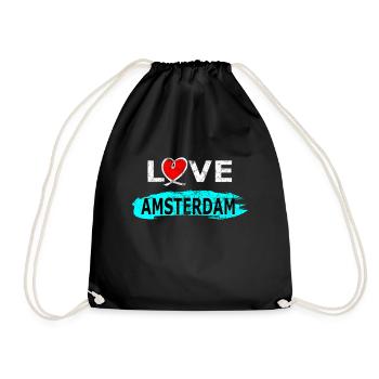 Amsterdam - Sac de sport léger - noir - Devant
