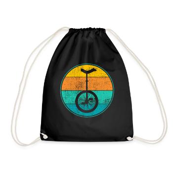 monocycle - Sac de sport léger - noir - Devant