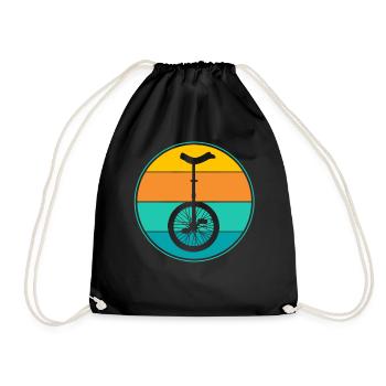 monocycle - Sac de sport léger - noir - Devant