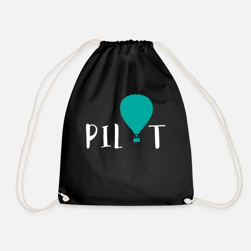 Montgolfière - Sac de sport léger - noir