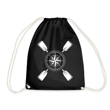 Boussole de pagaie de kayak - Sac de sport léger - noir - Devant