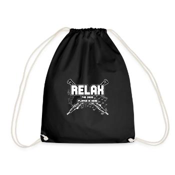 Cadeau de musicien pour instrument de musique hautbois - Sac de sport léger - noir - Devant