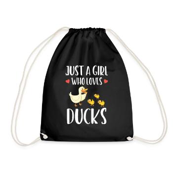 Les canards aiment - Sac de sport léger - noir - Devant