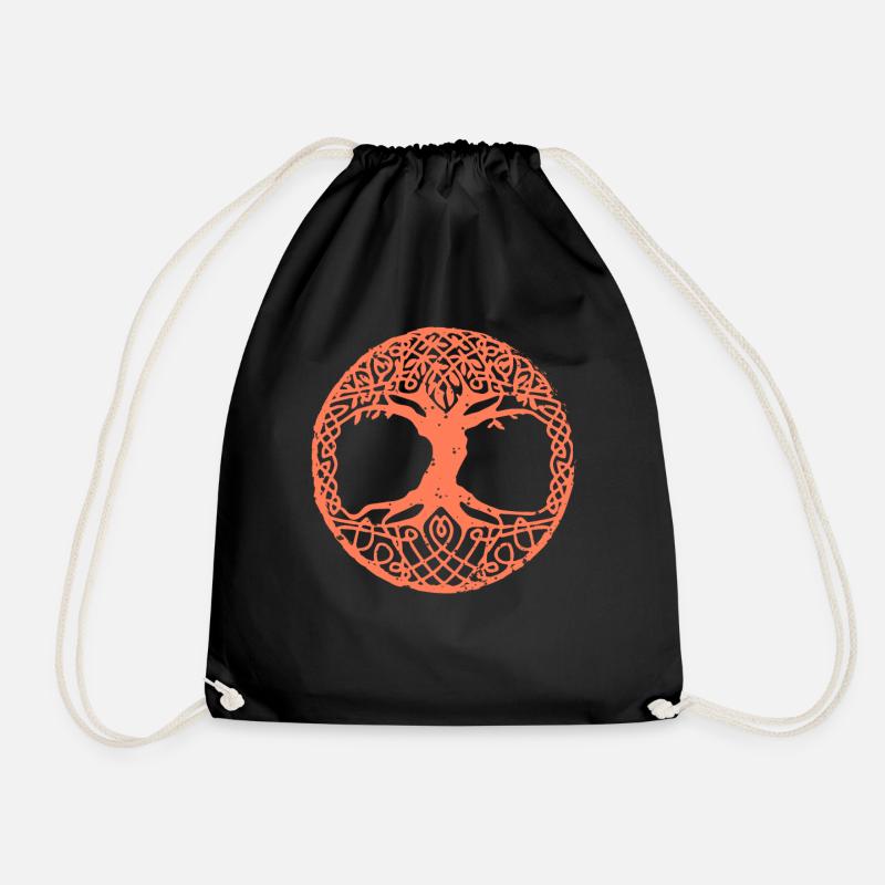 Arbre de vie - Sac de sport léger - noir