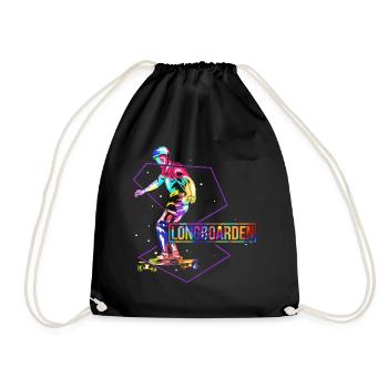 Longboard Polygone - Sac de sport léger - noir - Devant