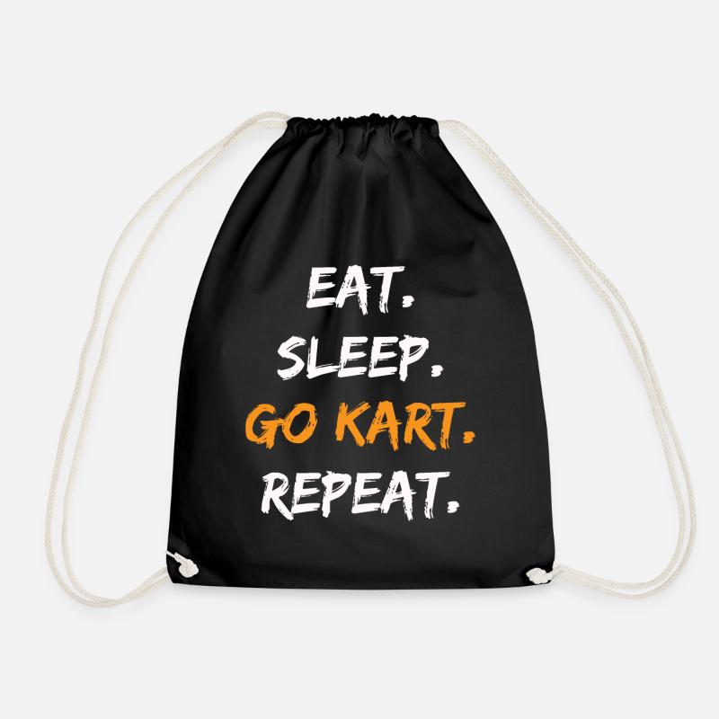Kart Kart - Turnbeutel - Schwarz