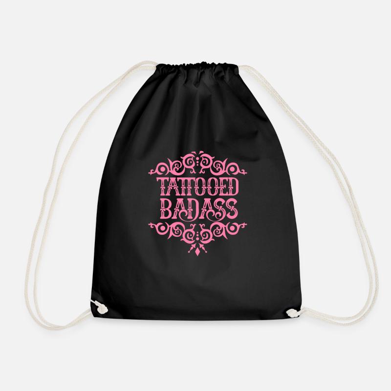 Tatouage - Sac de sport léger - noir