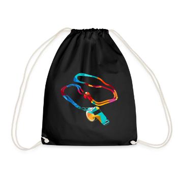 Polygone de professeur d'éducation physique - Sac de sport léger - noir - Devant