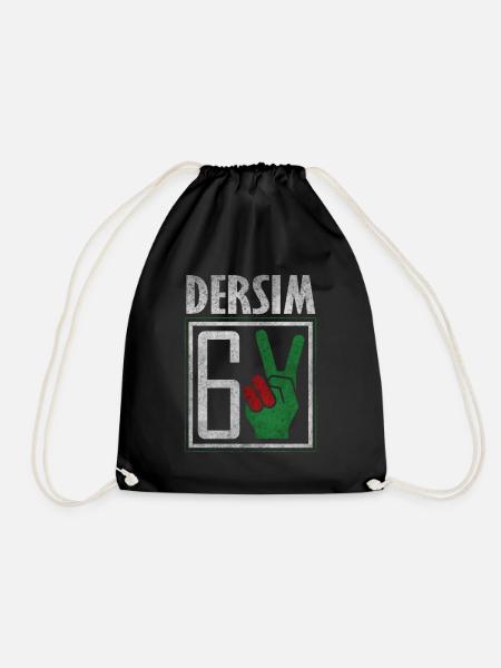 Dersim Kurdistan Free Kurdish people - Turnbeutel - Schwarz
