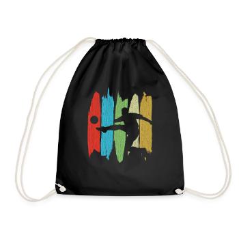 football - Sac de sport léger - noir - Devant