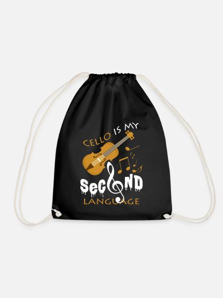 violoncelle - Sac de sport léger - noir