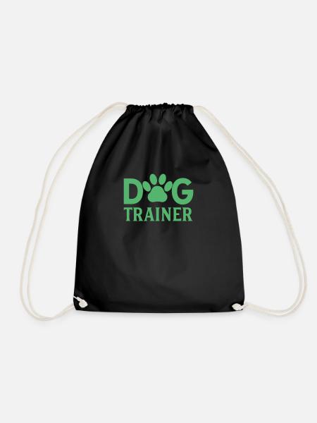 Tour à tour chien école canine éducation chien - Sac de sport léger - noir