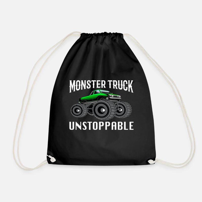 Monstertruck - Turnbeutel - Schwarz
