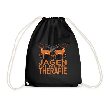 Hunter - Drawstring Bag - black - Front
