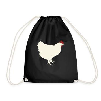 Farmer farming farmer farm - Drawstring Bag - black - Front