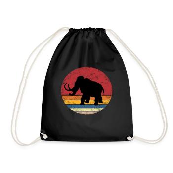 Millésime vintage - Sac de sport léger - noir - Devant
