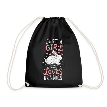 Lapin lapin - Sac de sport léger - noir - Devant