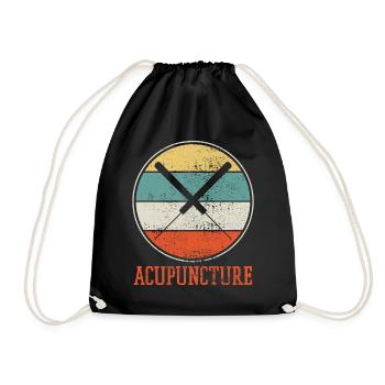 Acupuncture Vintage - Sac de sport léger - noir - Devant