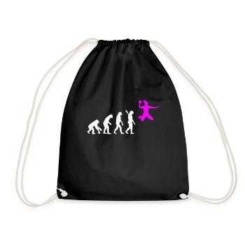 Handball Evolution Handball Player Sport Femmes - Sac de sport léger - noir - Devant