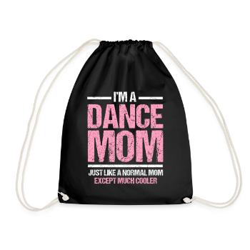 Danse Maman Danse Mère Disco Cadeau - Sac de sport léger - noir - Devant