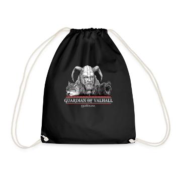 viking - Drawstring Bag - black - Front