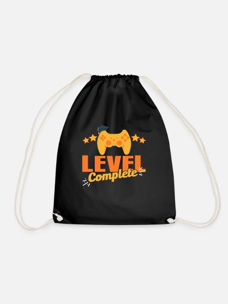 Gaming - Turnbeutel - Schwarz