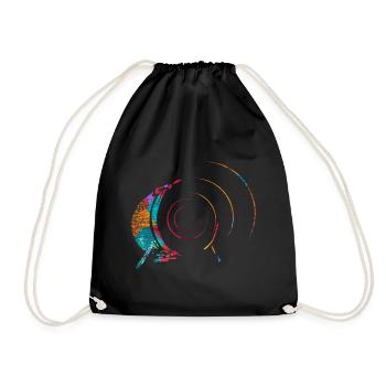 Drum n Bass Gift - Drawstring Bag - black - Front