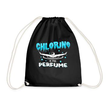 natation - Sac de sport léger - noir - Devant