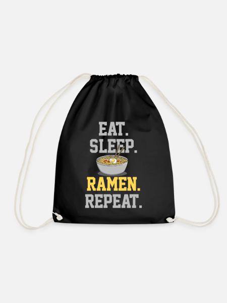 ramen - Turnbeutel - Schwarz