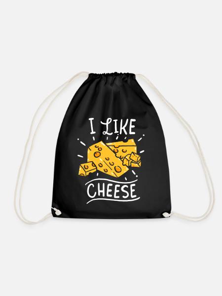 Käse Käse Käse Käse - Turnbeutel - Schwarz