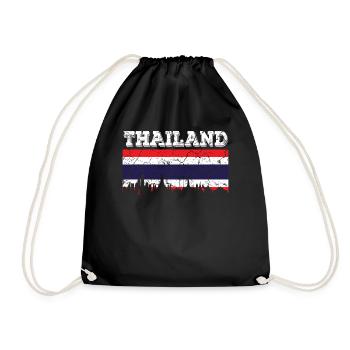 Thaïlande - Sac de sport léger - noir - Devant