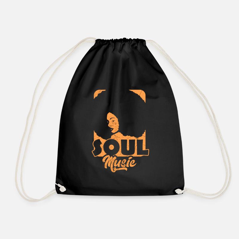 Soul Musik - Turnbeutel - Schwarz