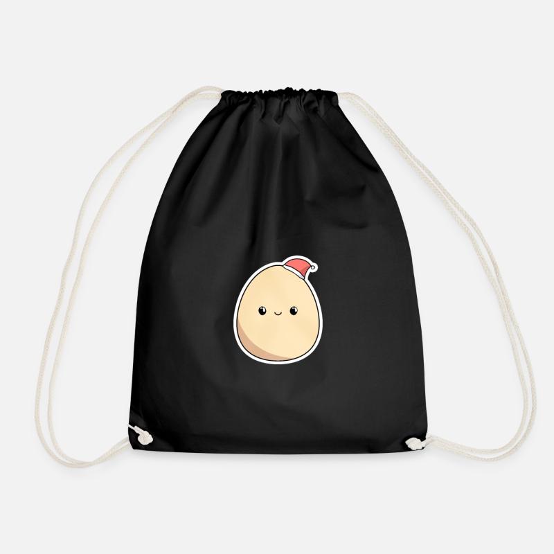 Christmas - Drawstring Bag - black
