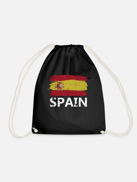 Drapeau espagnol - Sac de sport léger - noir