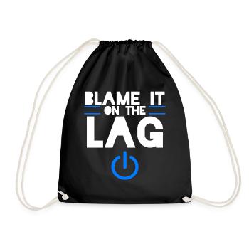 Gaming - Drawstring Bag - black - Front