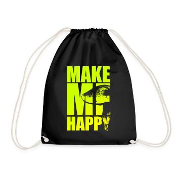 Mushroom Pickers Mushroom Pickers - Drawstring Bag - black - Front