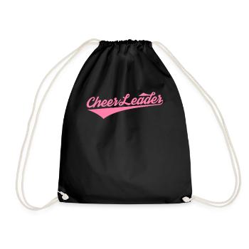 Cheerleading - Turnbeutel - Schwarz - Vorne